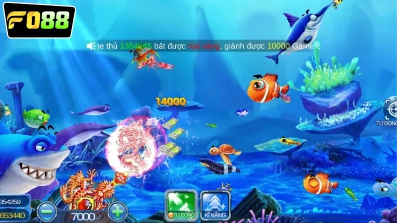 Điểm mạnh ăn tiền của bắn cá đổi thưởng FO88