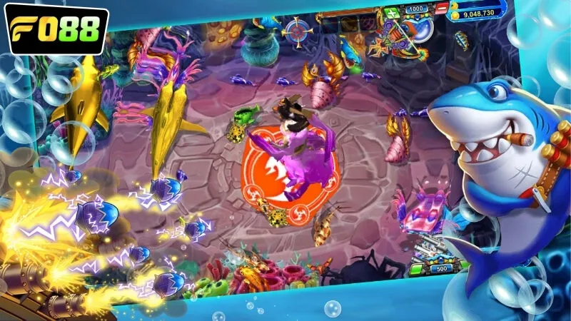 Các loại trò chơi bắn cá đổi thưởng FO88 phổ biến