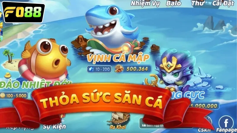 Lý do nên chơi chơi bắn cá trực tuyến FO88